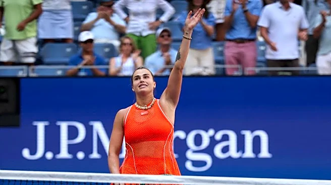 Tennis-Sabalenka happy to trade top ranking for US Open 'three-peat'