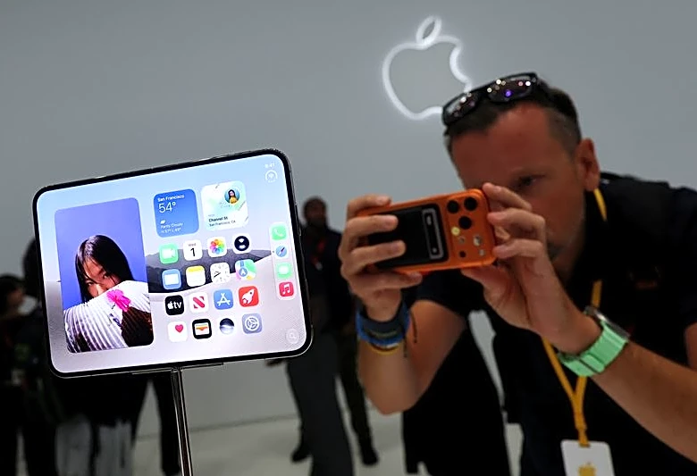 Apple debuts $1,999 passport-shaped foldable phone, called Duo