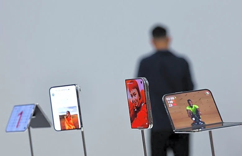 Apple joins foldable phone race with $1,999 passport-shaped iPhone Duo