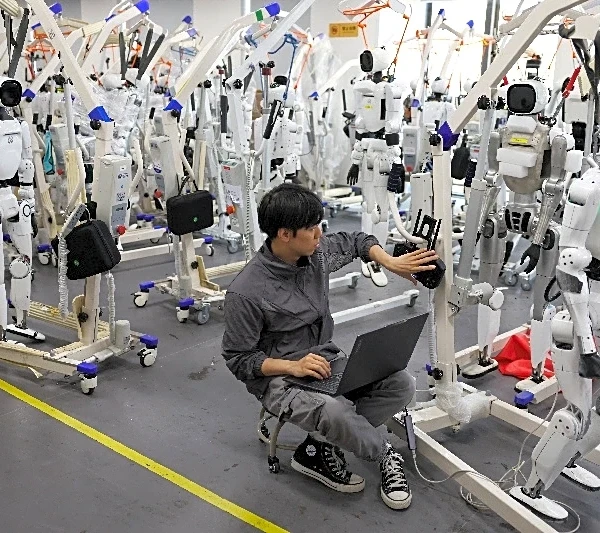 Exclusive-After outrunning Bolt, China's robot champion races towards real-world work