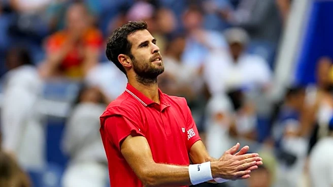 Tennis-Khachanov back to US Open semi-finals as Blockx retires