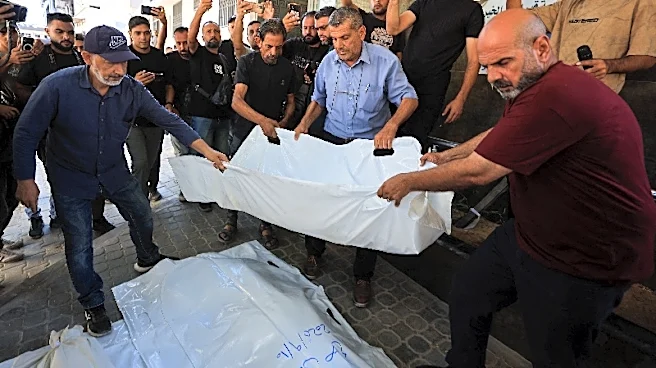 Israeli strike kills parents and two children in Gaza, medics say