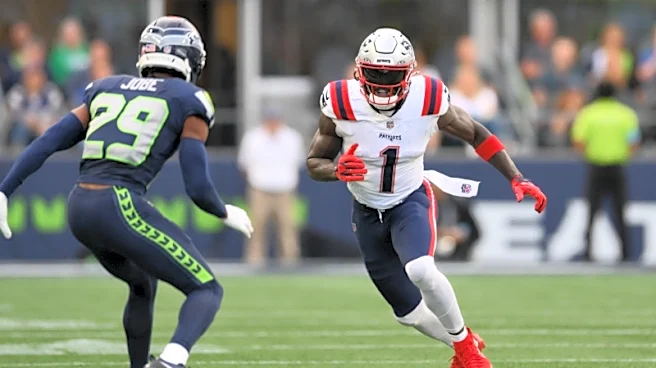 Report: Pats WR A.J. Brown believed to have high-ankle sprain
