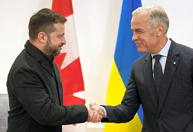 Canada agrees C$350 million air defense package for Ukraine, Carney says