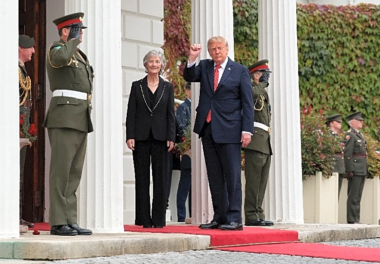 Trump says he would 'love' to see a united Ireland