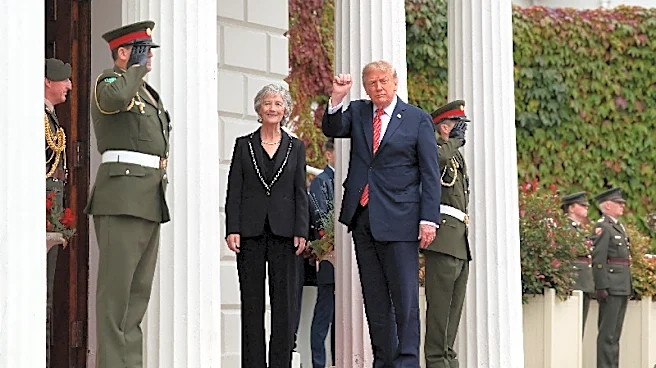 Trump says he would 'love' to see a united Ireland