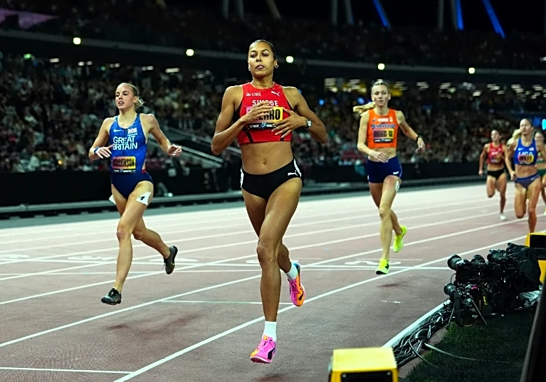 Athletics-Werro outpaces Hodgkinson to win inaugural Ultimate Championship 800m title