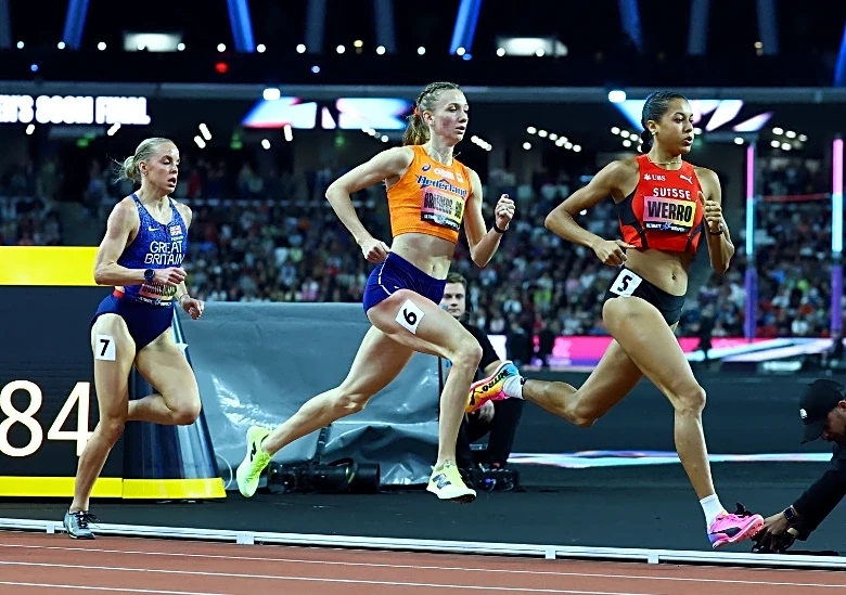 Athletics-Werro beats Hodgkinson in 800m thriller, Jefferson-Wooden lights up Budapest