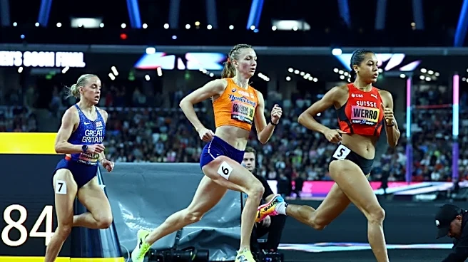 Athletics-Werro beats Hodgkinson in 800m thriller, Jefferson-Wooden lights up Budapest