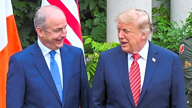 Trump reiterates support for united Ireland, says won't talk about Scotland 'yet'