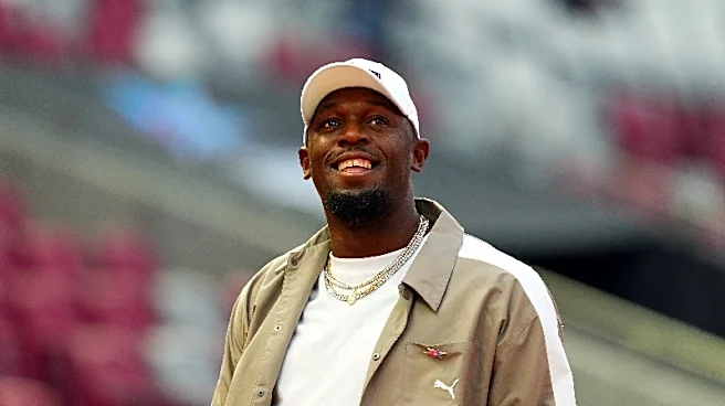 Athletics-Bolt unfazed by robot's record run, eyes Manchester derby instead