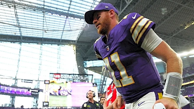 Vikings expected to start QB Carson Wentz in Week 2