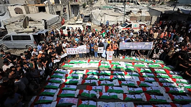 UN rights chief says uncovered remains in Gaza raise concerns of war crimes