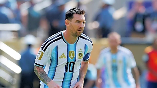 Soccer-Messi called up by Argentina to make farewell appearance following international retirement
