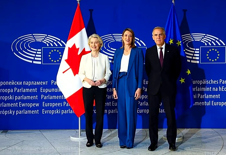 EU opens door for Canada to become its first associate member, von der Leyen says