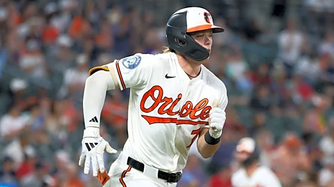 Orioles place IF Jackson Holliday (wrist inflammation) on IL
