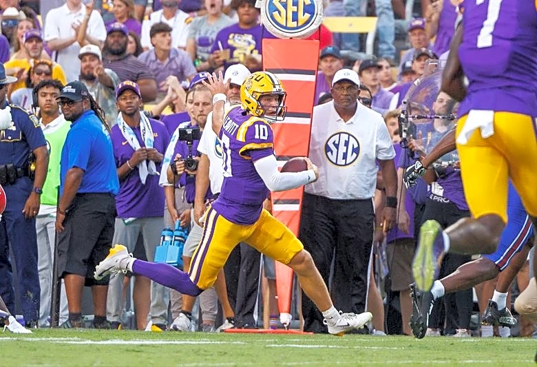 LSU QB Sam Leavitt (undisclosed) doubtful vs. Ole Miss