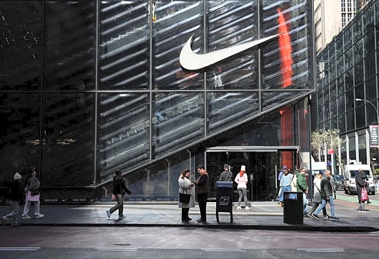 Nike's falling share price puts its Dow seat in jeopardy