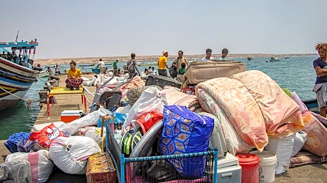 Saudis and Houthis exchange strikes, Yemenis take to boats to flee as Middle East war spreads