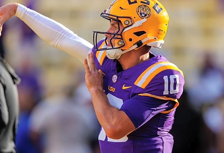 LSU QB Sam Leavitt off availability report for Ole Miss showdown