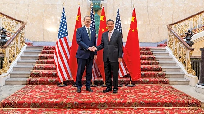 US Treasury's Bessent and China's He launch talks on AI, trade and critical minerals