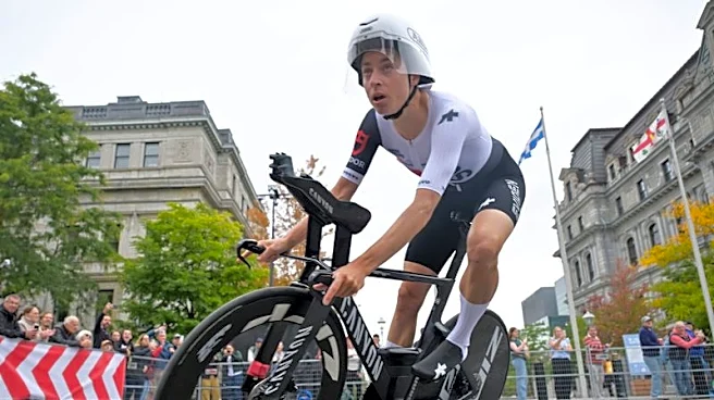 Cycling-Birthday girl Reusser retains world time trial title in Montreal