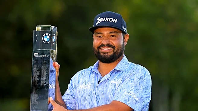 Golf-Spaun uses Presidents Cup snub to win BMW PGA Championship