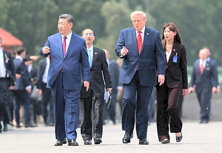Xi rolls into Trump summit with China's trade engine roaring
