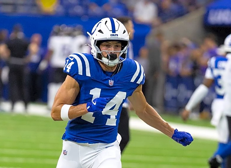 Colts WR Alec Pierce injures heel, makes early exit vs. Chiefs