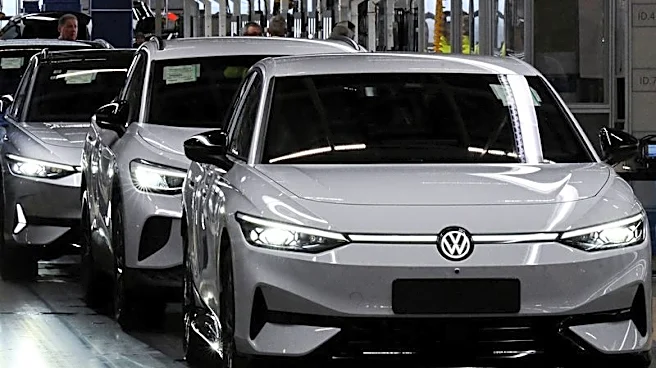 German auto workers stage protests as Volkswagen profit warning rocks sector