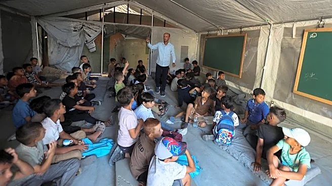 Gaza students return to in-person schooling for first time in three years