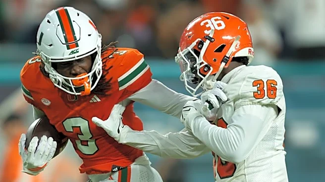 Miami RB Marty Brown, WR Joshua Moore out for season