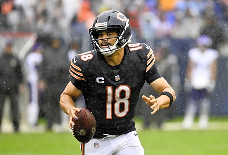 Bears QB Caleb Williams (hamstring) is 'week-to-week'