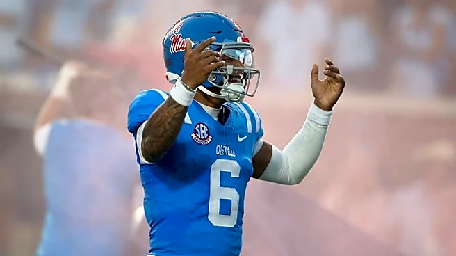 Ole Miss' Trinidad Chambliss vaults to head of Heisman Trophy pack