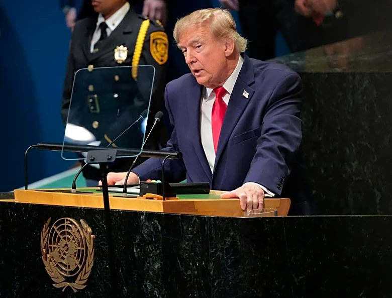 Trump says freedom will be coming to Cuba in UN speech