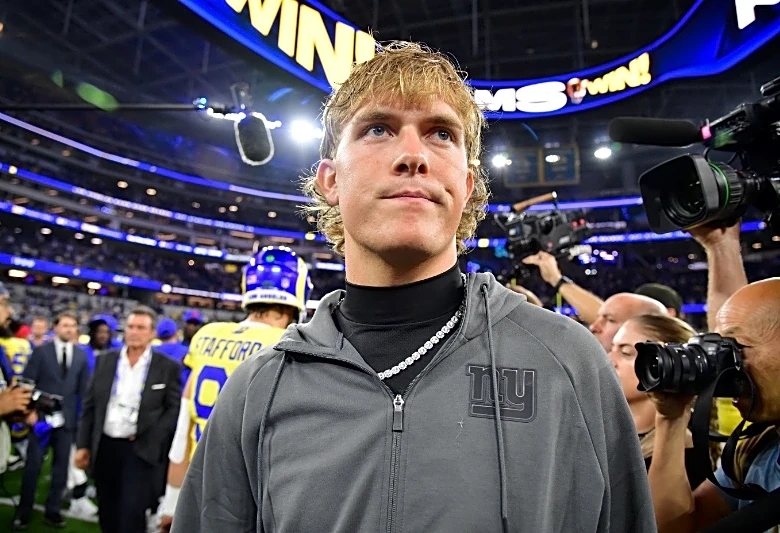 Reports: Giants QB Jaxson Dart (knee) could miss rest of 2026 season