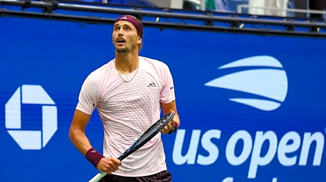 Tennis-'What the heck?' Alcaraz quizzes Zverev about US Open championship point