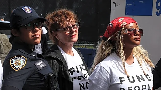 Police arrest actors, politicians protesting against Netanyahu outside UN