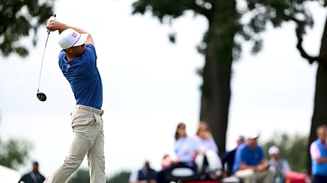 Golf-US edge International team in tight Presidents Cup opener