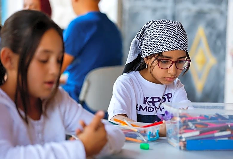 In West Bank art centre, Palestinian children paint hopes beyond checkpoints