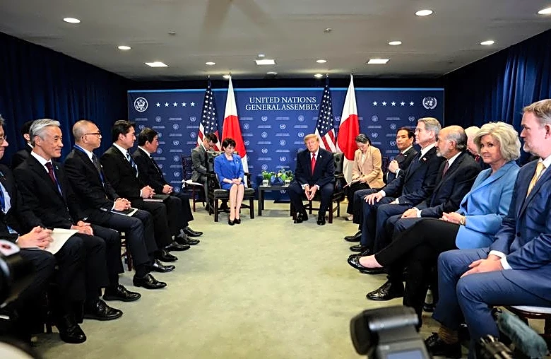 Japan says Trump voiced concern over weak yen in summit with PM Takaichi