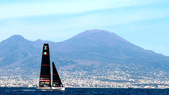 Sailing-America's Cup crews in run-up regatta