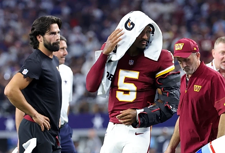 Commanders GM: Surgery, IR not on table for Jayden Daniels