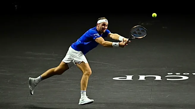 Tennis-Alcaraz helps Team Europe take 3-1 Laver Cup lead over Team World
