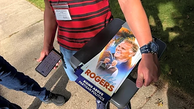 On Michigan doorsteps, Republicans sell Democrats-as-extremists message with mixed success