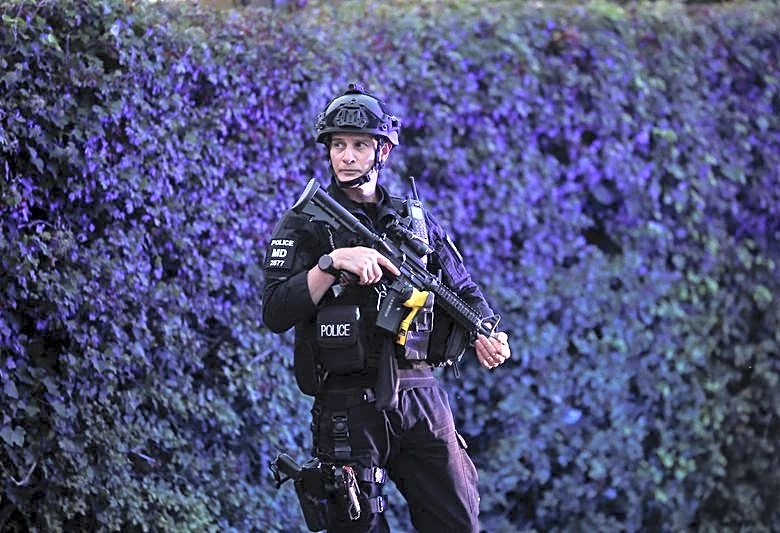 Trump says men arrested at US air base in UK were looking to do 'big damage'