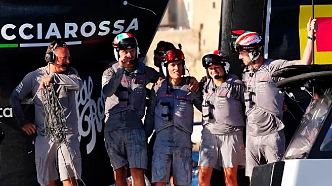 Sailing-Italy dominate to win America's Cup run-up regatta in Naples