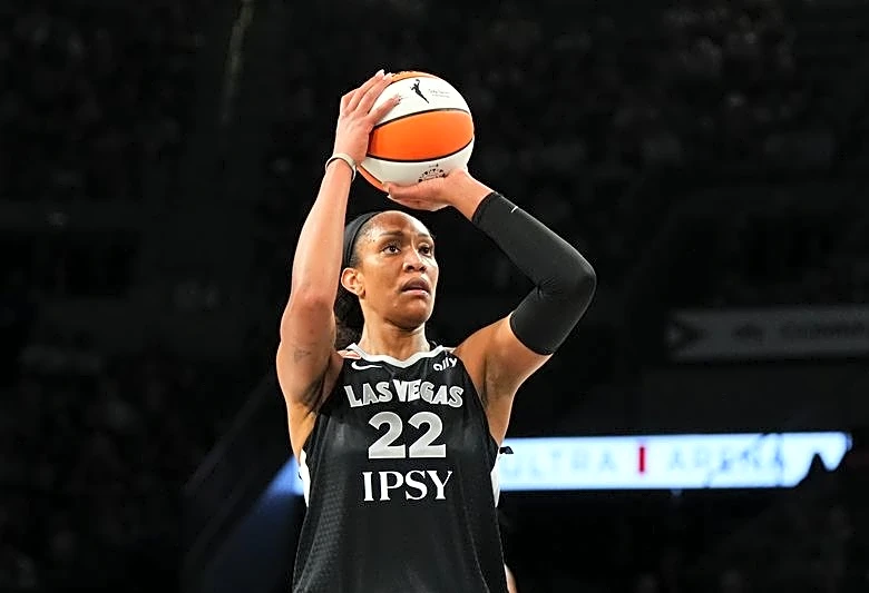 Aces star A'ja Wilson named AP WNBA Player of Year