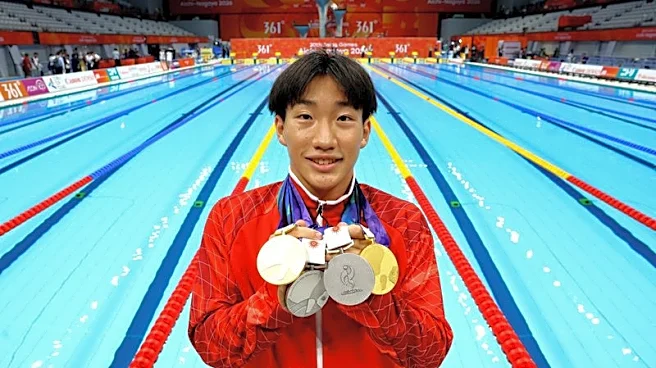 Games-Ohashi embraces LA 2028 challenge after Marchand calls him 'scary'