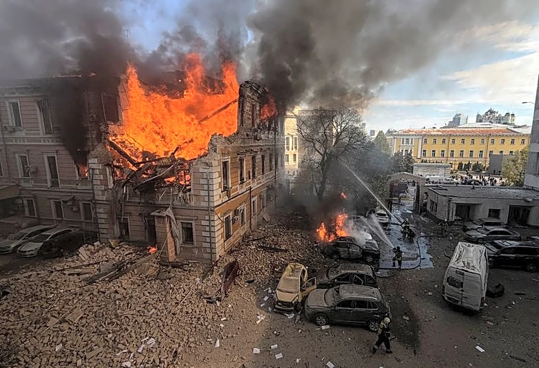 Kyiv Science Academy hit, 10 dead as Russian jet-drones strike across Ukraine